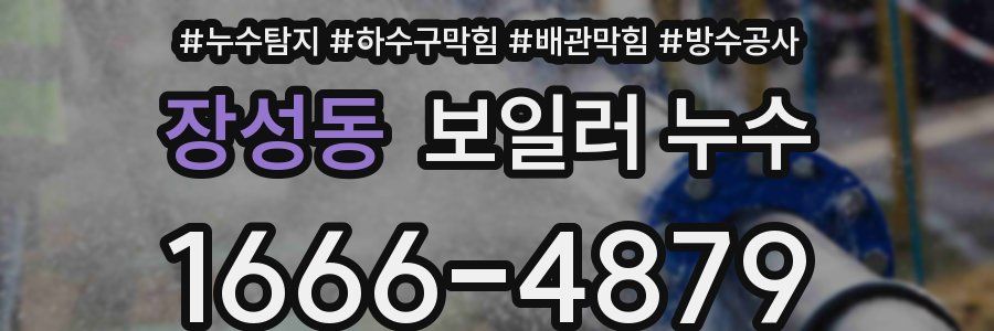 장성동 보일러 누수