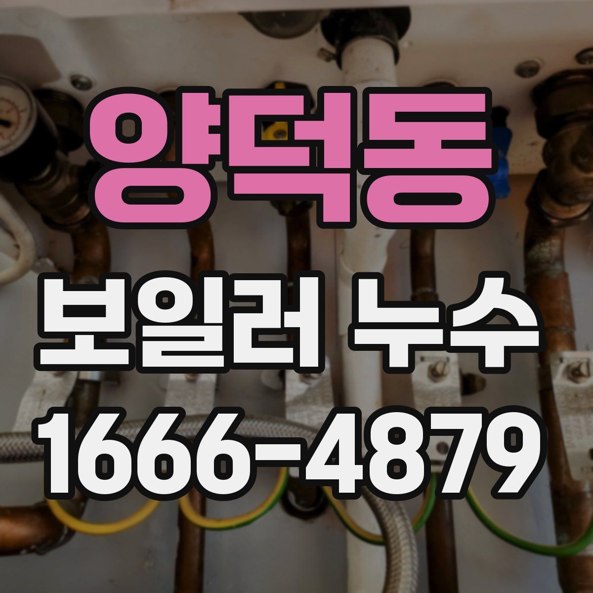 양덕동 보일러 누수