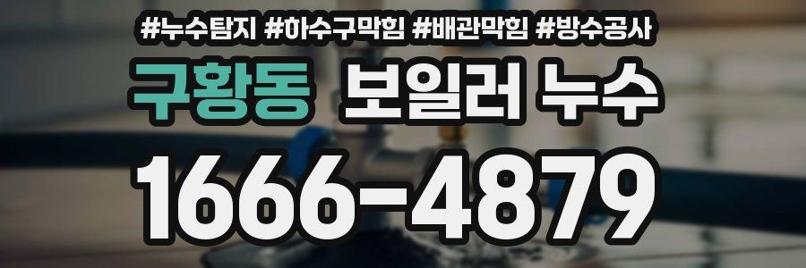구황동 보일러 누수