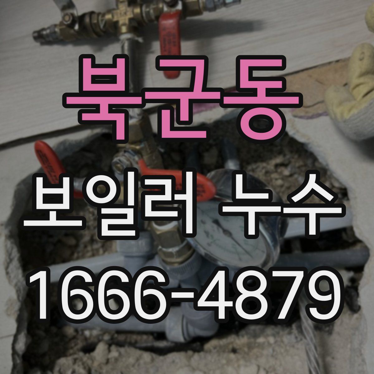 북군동 보일러 누수