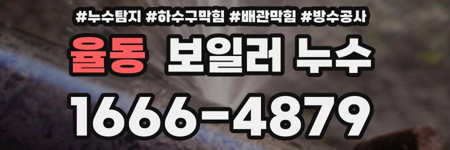 율동 보일러 누수