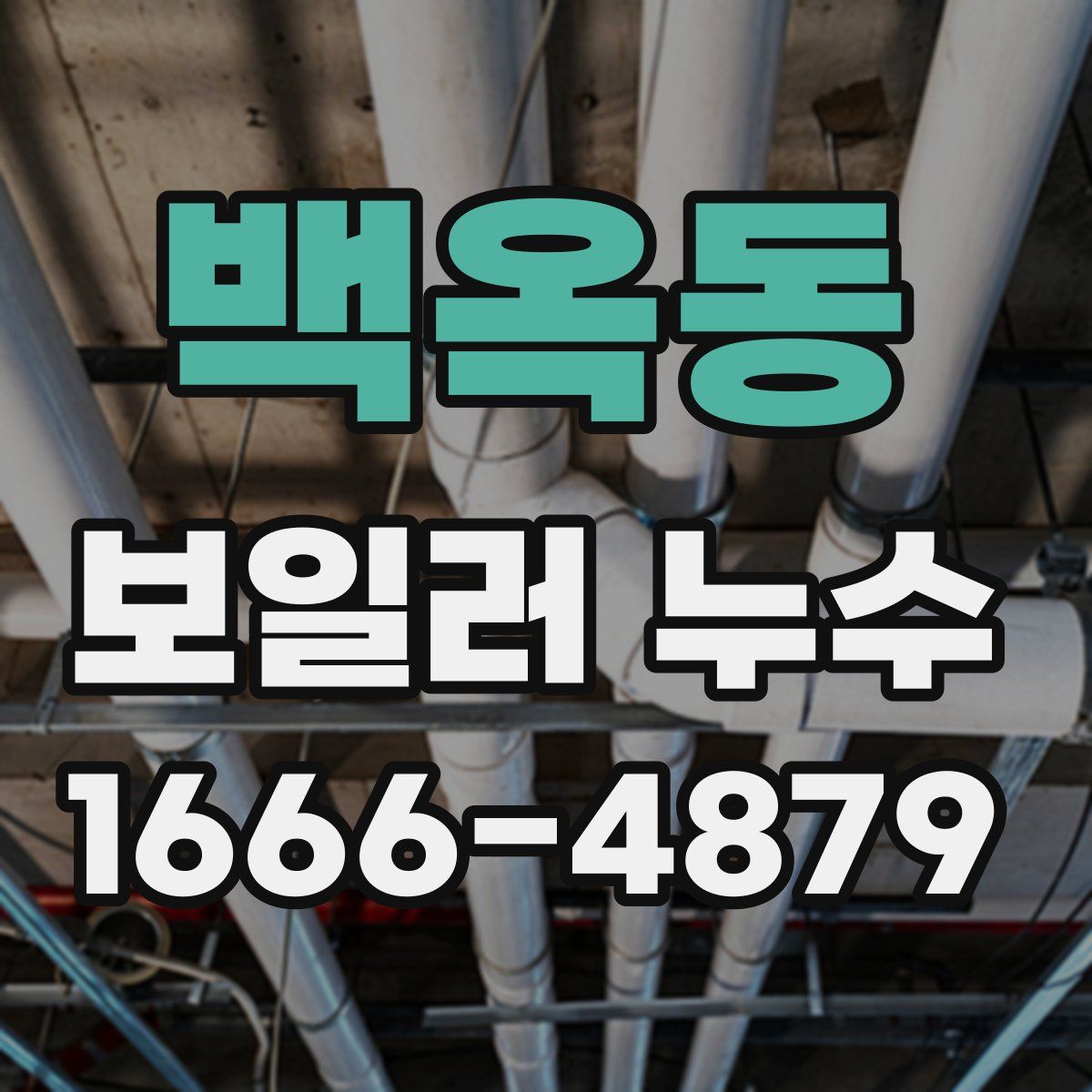 백옥동 보일러 누수