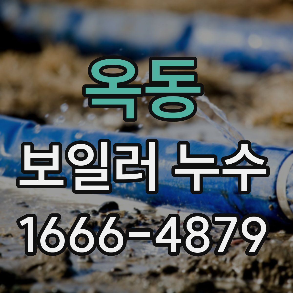 옥동 보일러 누수