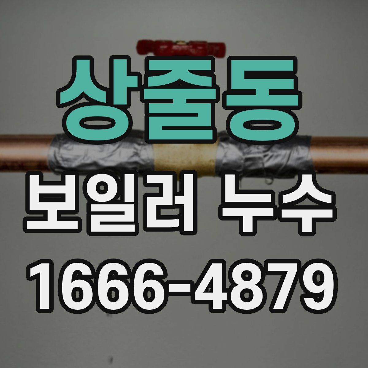 상줄동 보일러 누수