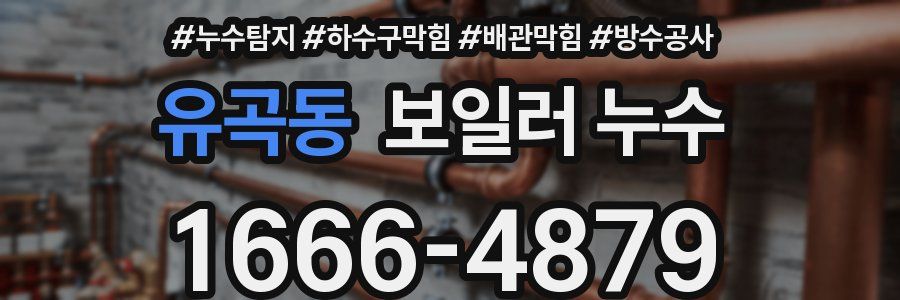 유곡동 보일러 누수