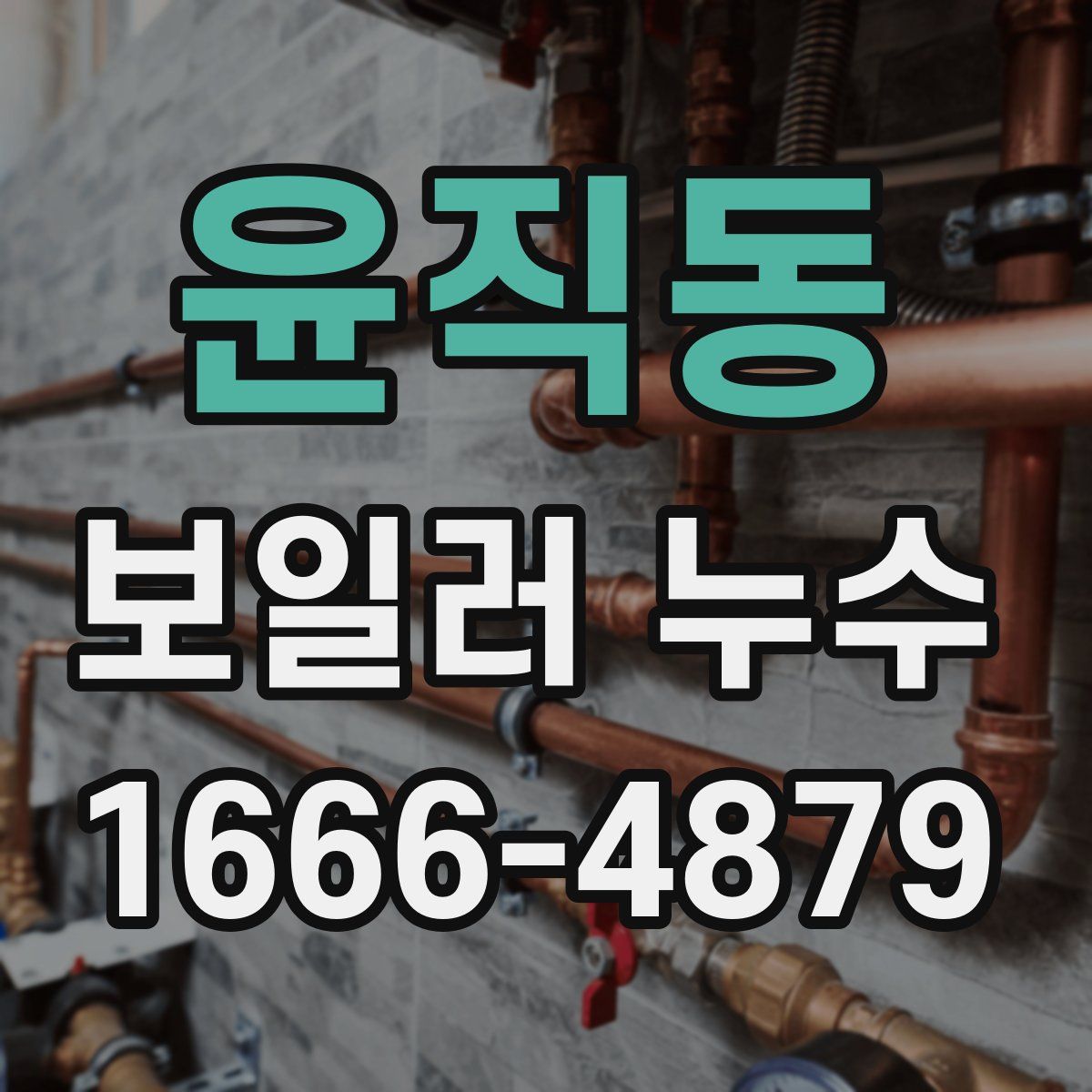 윤직동 보일러 누수
