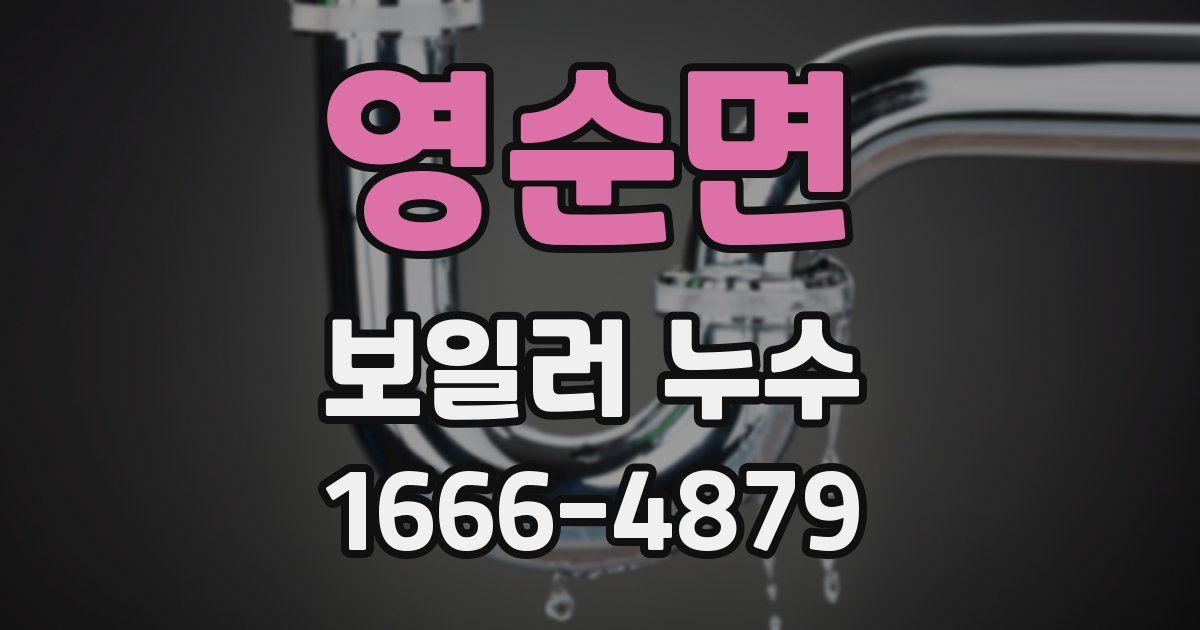영순면 보일러 누수