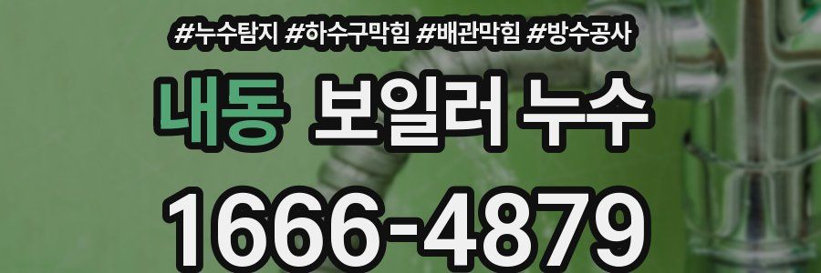 내동 보일러 누수