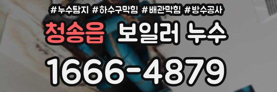 청송읍 보일러 누수