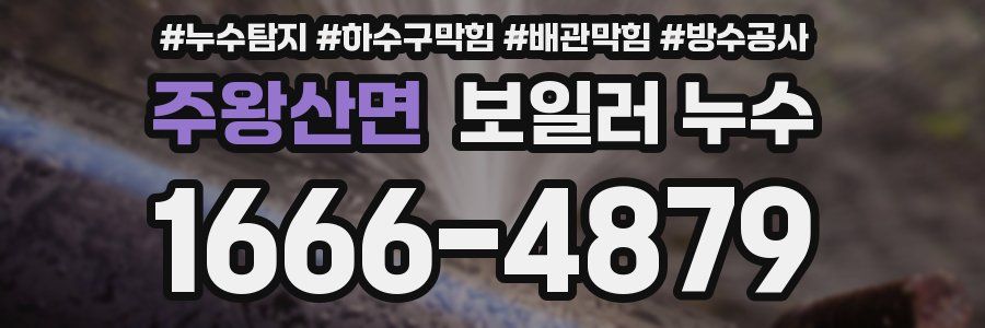 주왕산면 보일러 누수