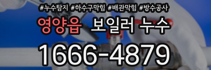 영양읍 보일러 누수