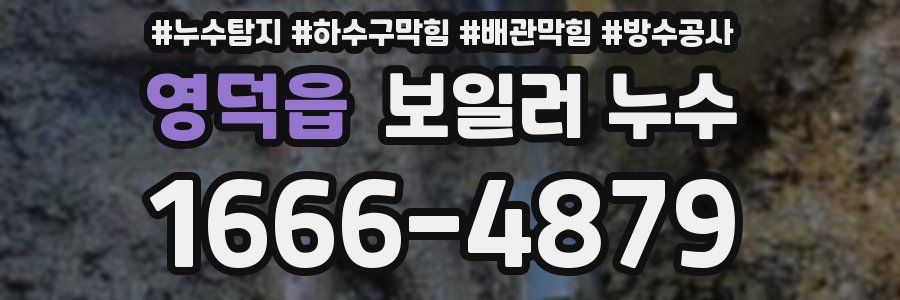 영덕읍 보일러 누수