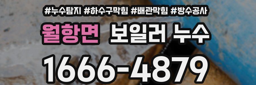 월항면 보일러 누수