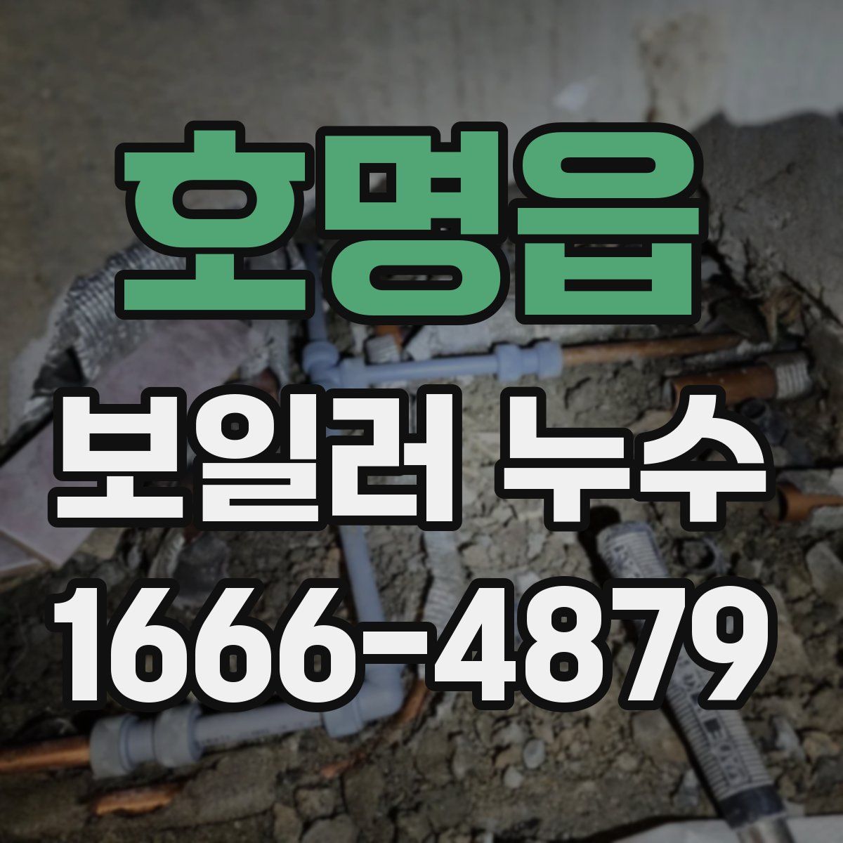 호명읍 보일러 누수