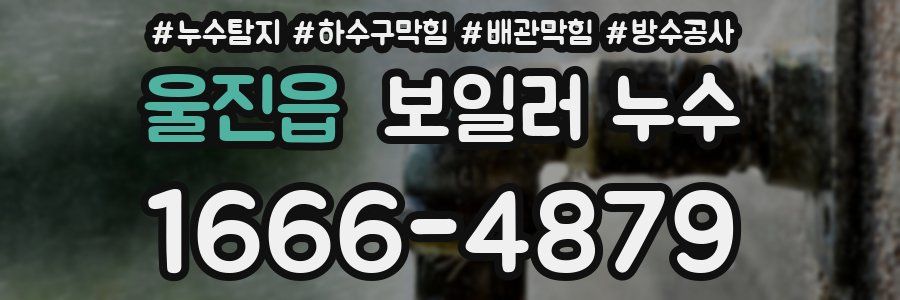 울진읍 보일러 누수