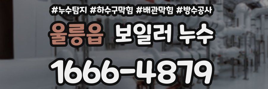 울릉읍 보일러 누수