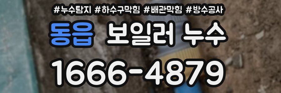 동읍 보일러 누수