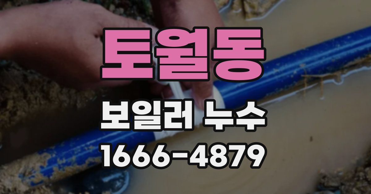 토월동 보일러 누수