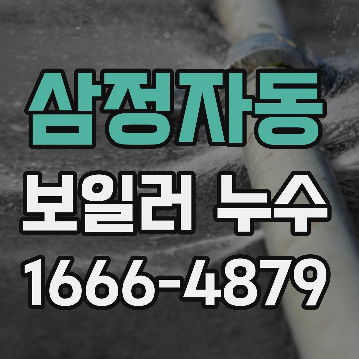 삼정자동 보일러 누수