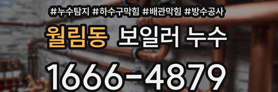 월림동 보일러 누수