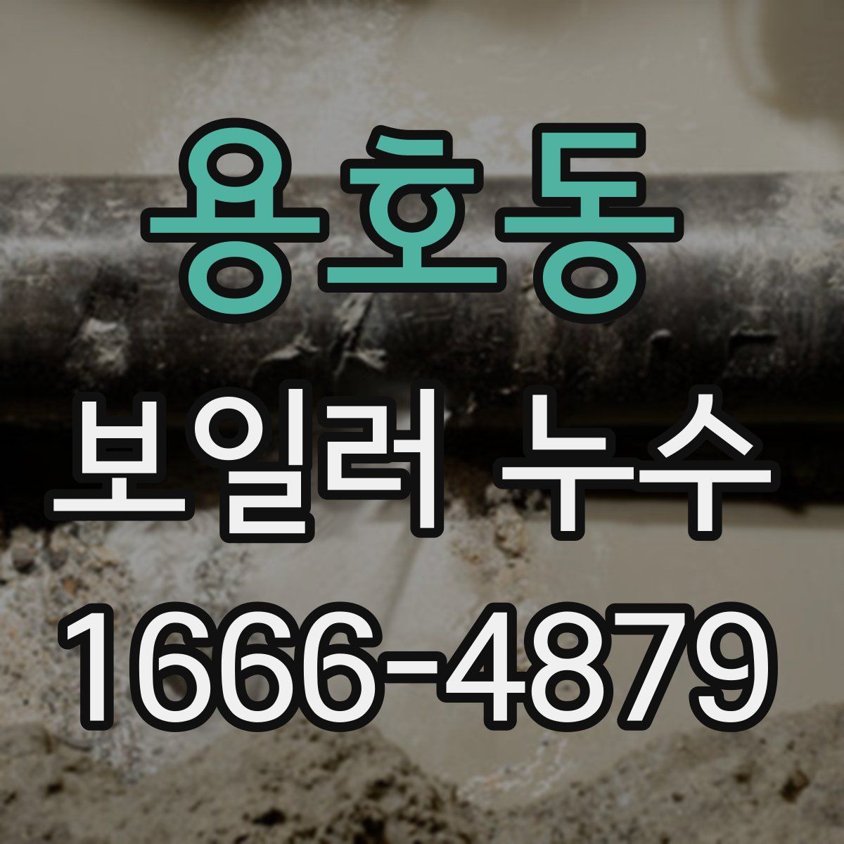용호동 보일러 누수