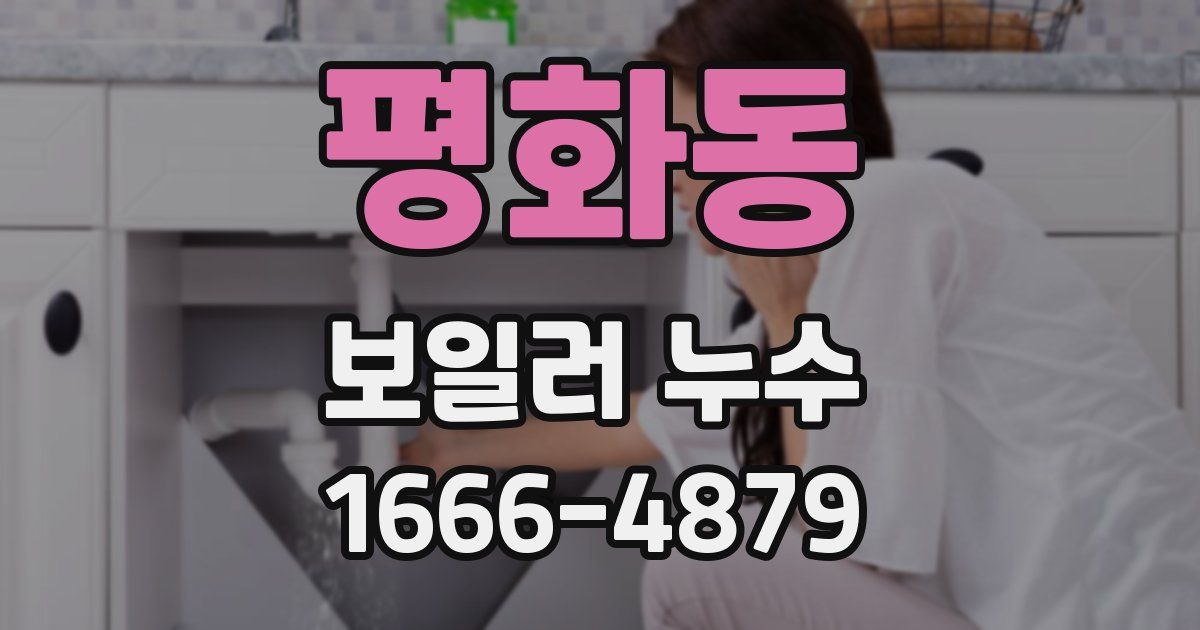평화동 보일러 누수