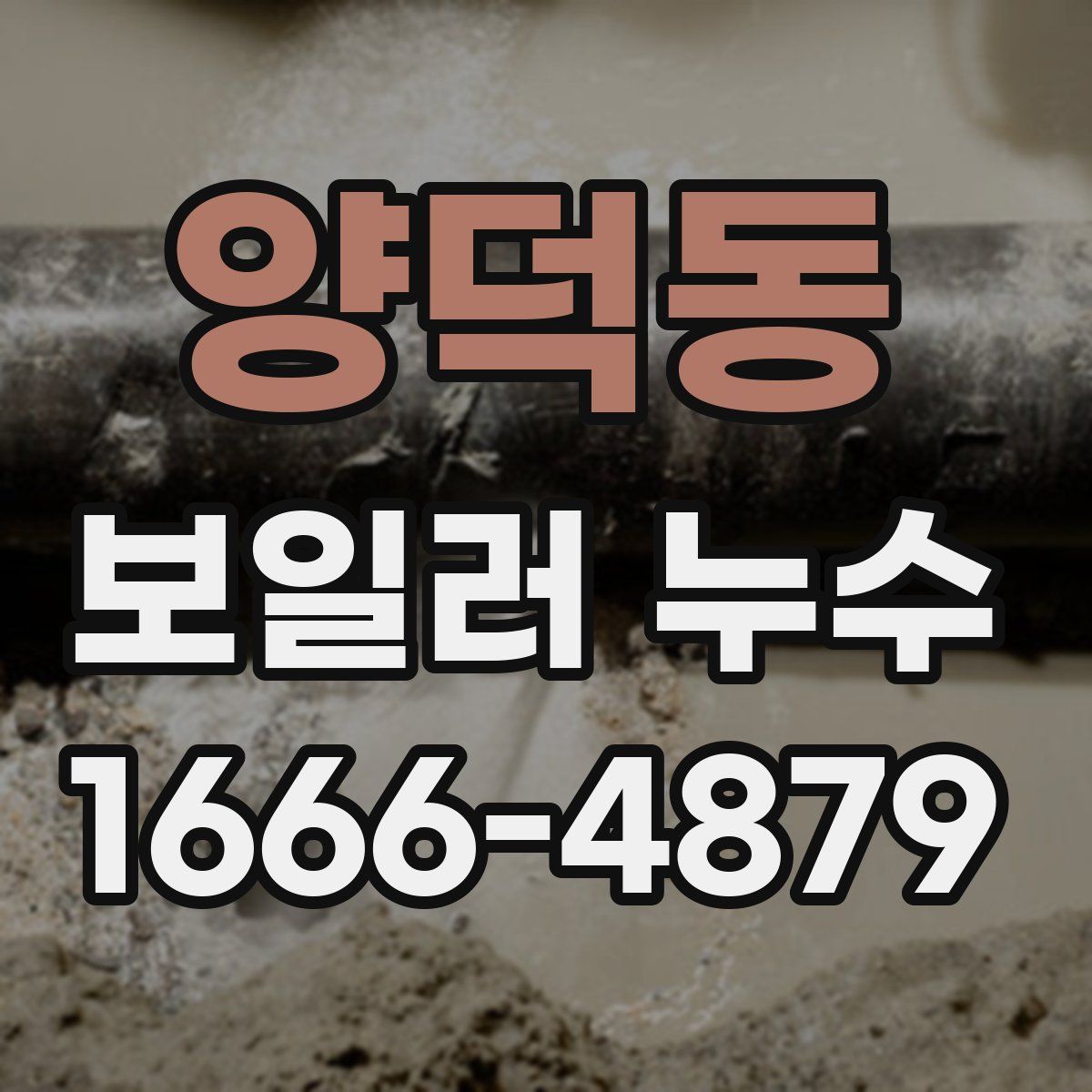 양덕동 보일러 누수