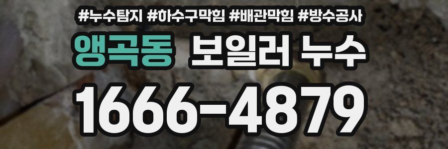 앵곡동 보일러 누수