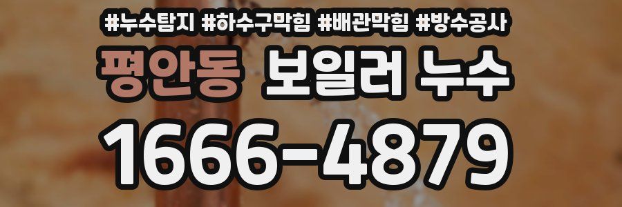 평안동 보일러 누수
