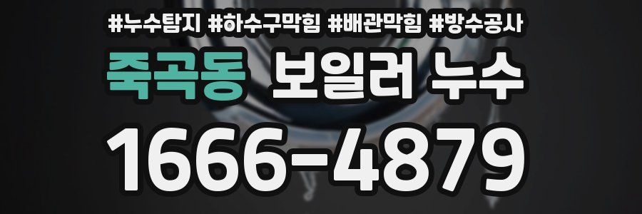죽곡동 보일러 누수