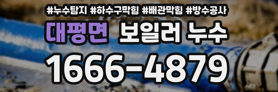 대평면 보일러 누수