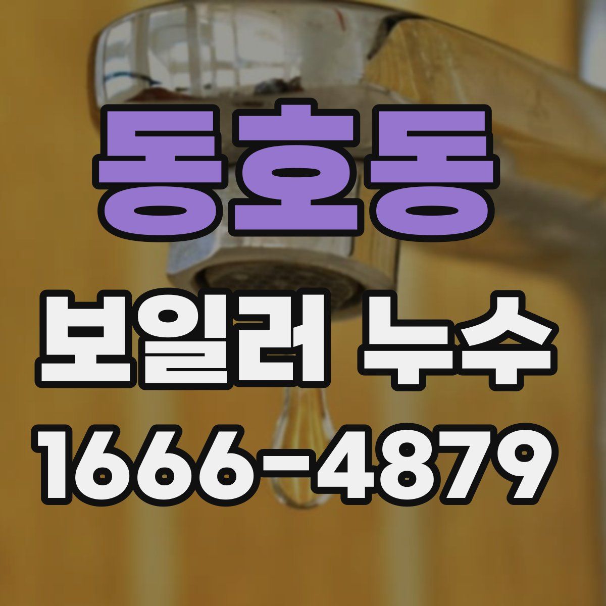 동호동 보일러 누수