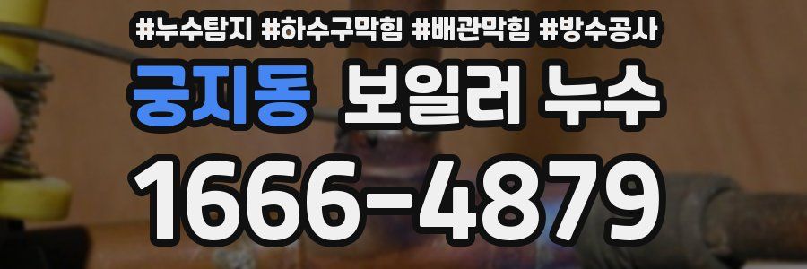 궁지동 보일러 누수