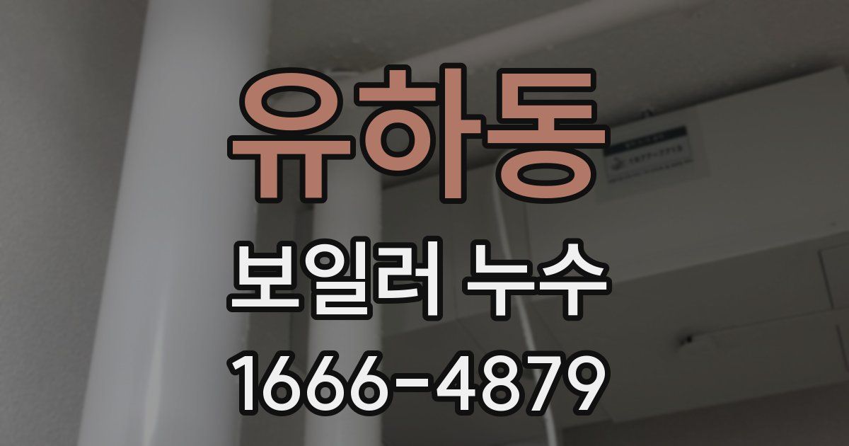 유하동 보일러 누수