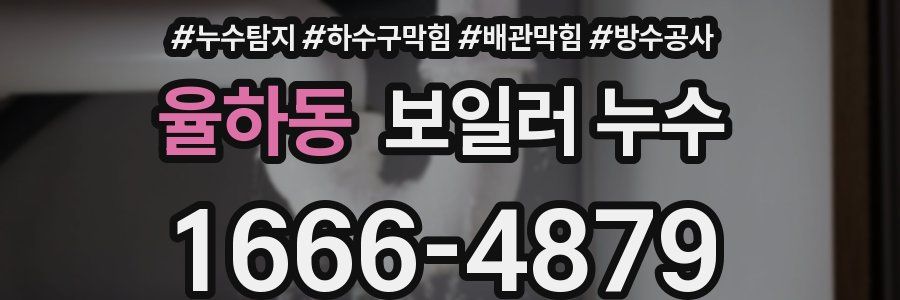 율하동 보일러 누수