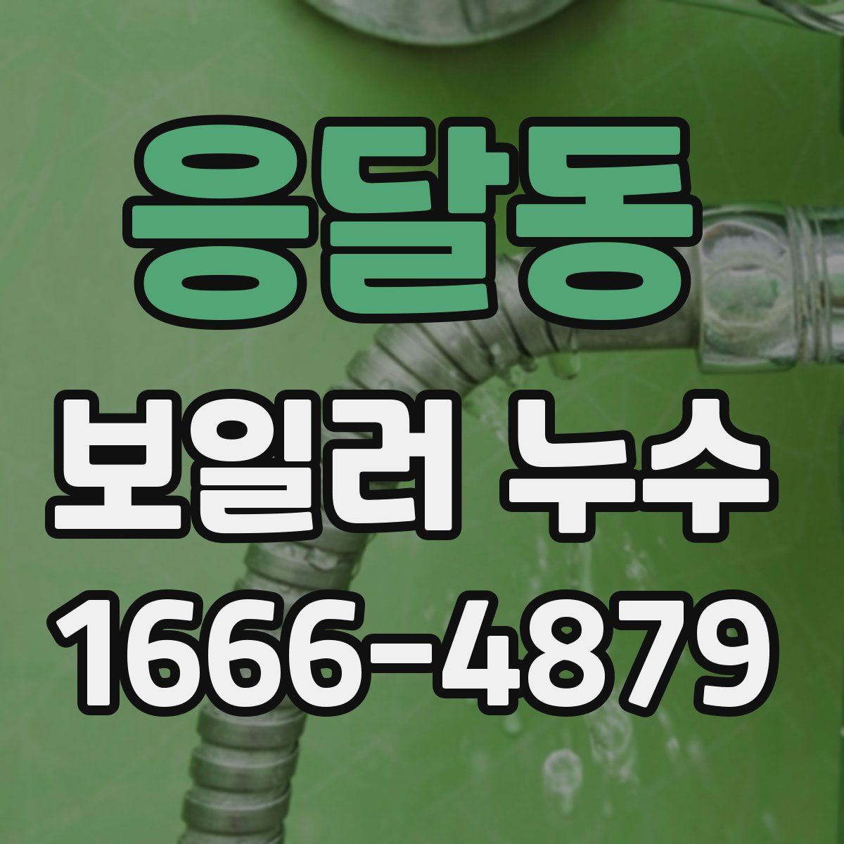 응달동 보일러 누수
