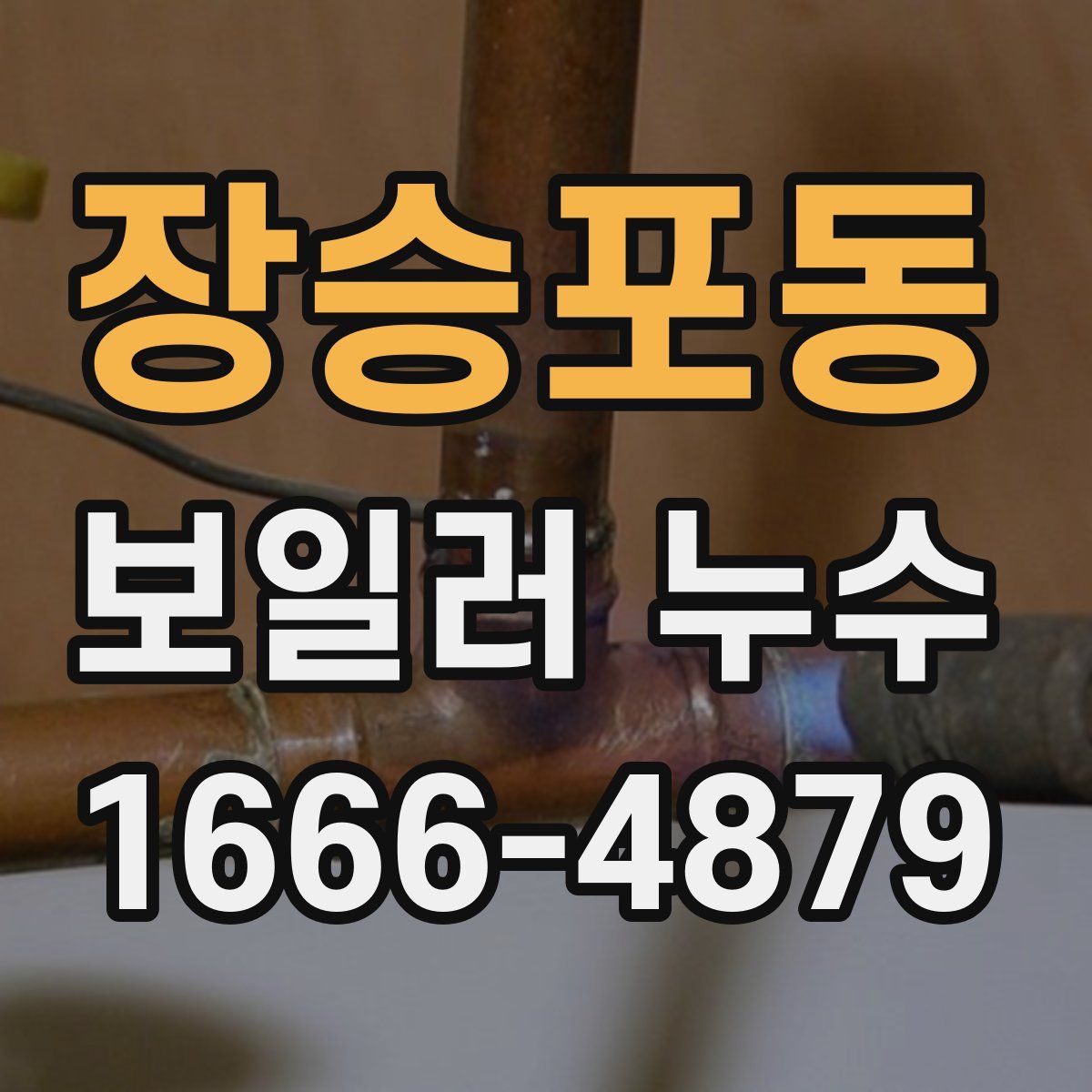 장승포동 보일러 누수