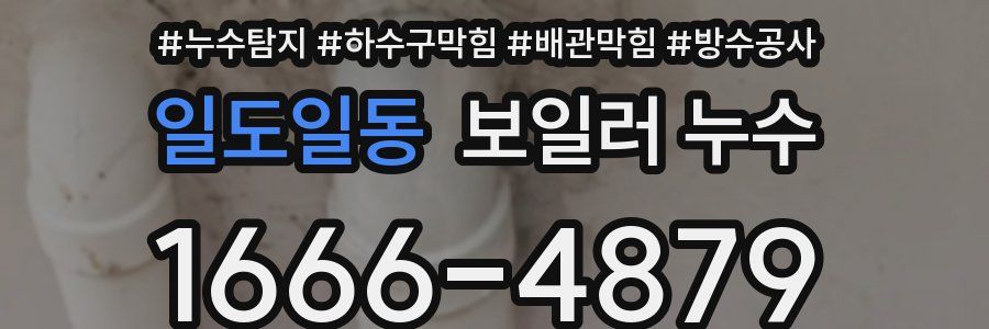 일도일동 보일러 누수