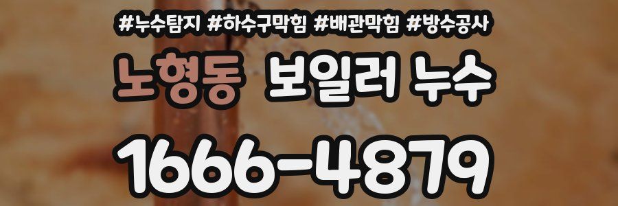 노형동 보일러 누수