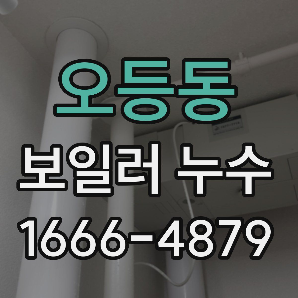 오등동 보일러 누수