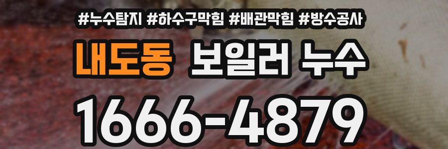 내도동 보일러 누수