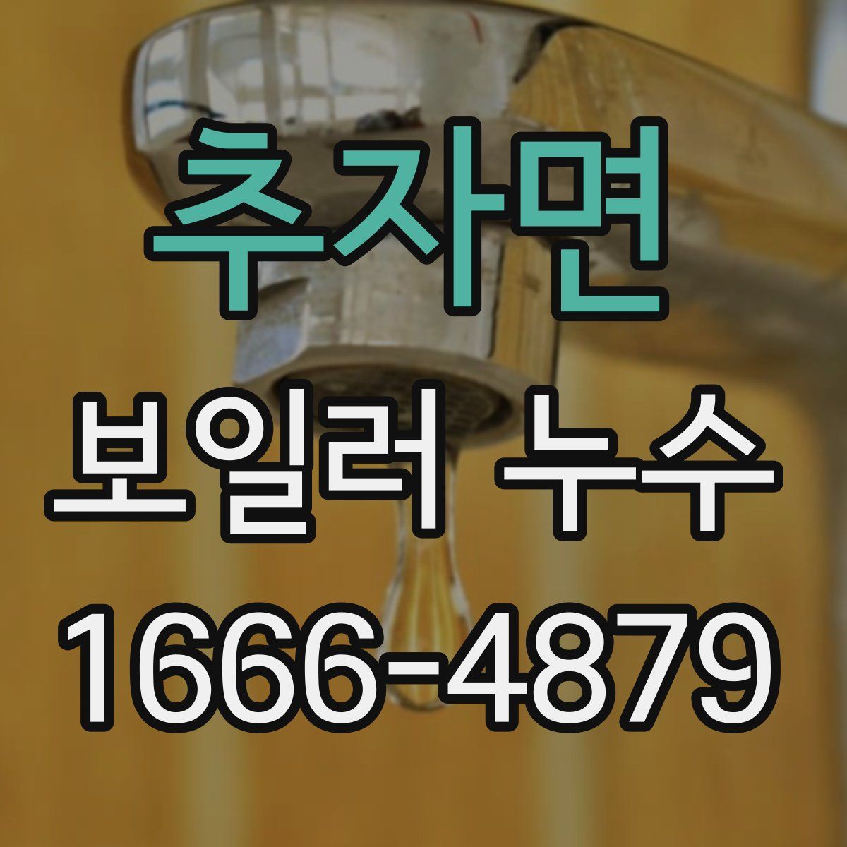 추자면 보일러 누수