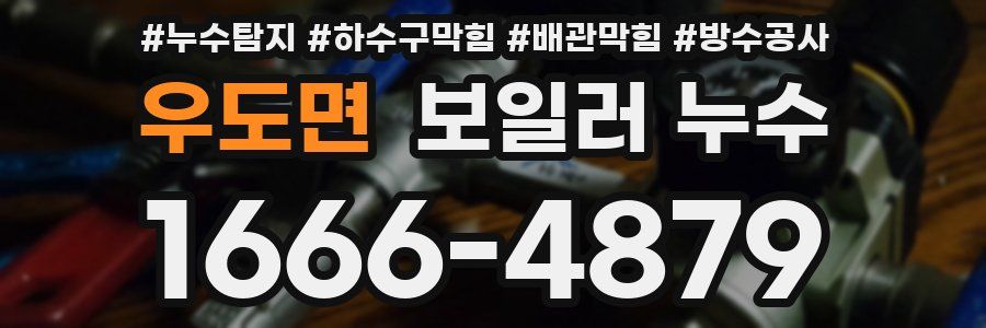 우도면 보일러 누수