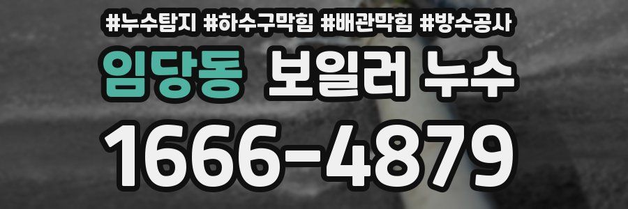임당동 보일러 누수
