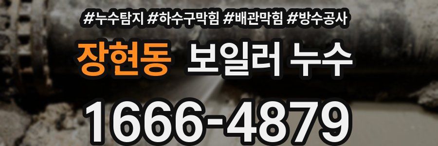 장현동 보일러 누수