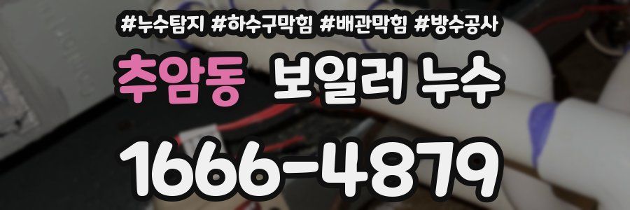 추암동 보일러 누수
