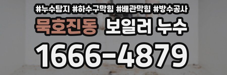 묵호진동 보일러 누수