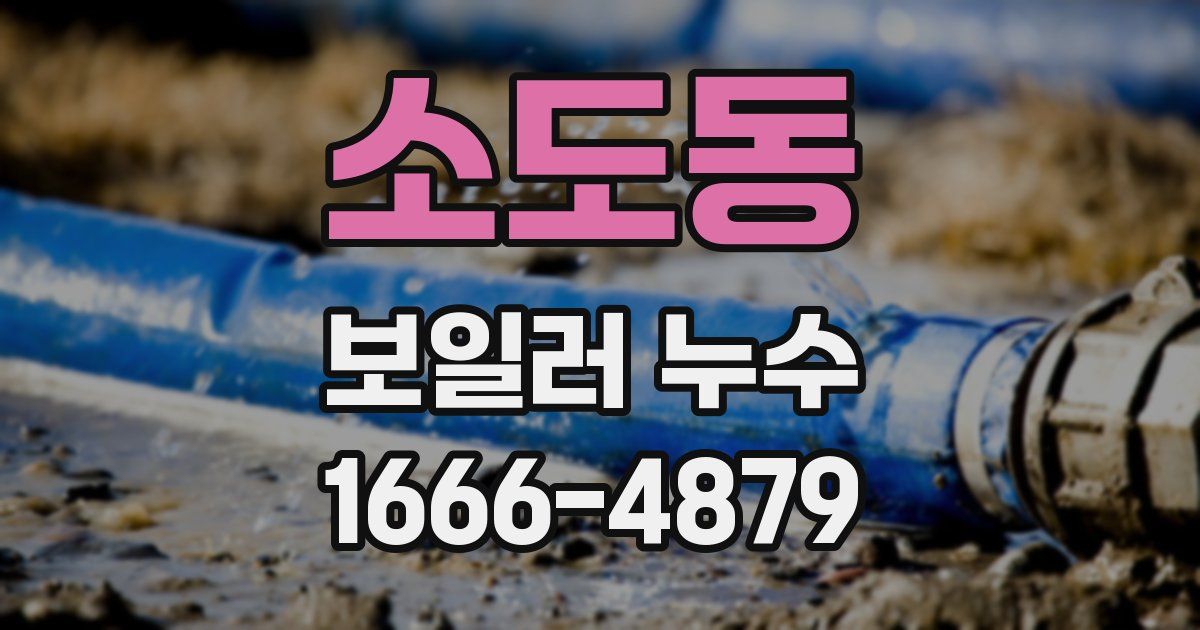 소도동 보일러 누수
