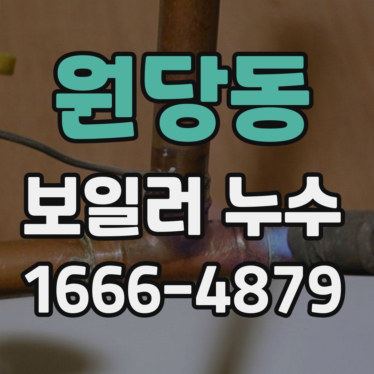 원당동 보일러 누수