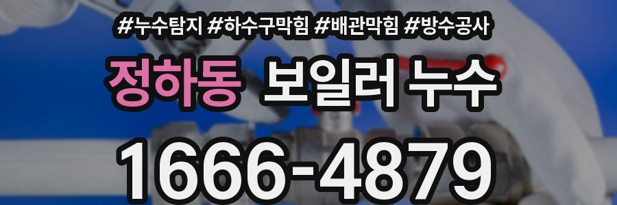 정하동 보일러 누수